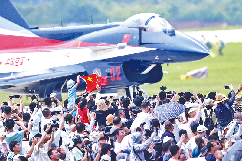 老太婆日比动态片长春航空展迎来首个公众日